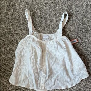 Colsie Cream Sleeveless Top